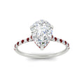 Thumbnail 53 - cathedral-hidden-halo-pear-shaped-ruby-ring-in-white-gold-FD9788PERGRUDR-NL-WG