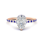 Load image into Gallery viewer, cathedral-hidden-halo-pear-shaped-sapphire-ring-in-rose-gold-FD9788PERGSABL-NL-RG

