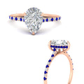 Thumbnail 7 - cathedral-hidden-halo-pear-shaped-sapphire-ring-in-rose-gold-FD9788PERGSABL-NL-RG