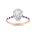 Thumbnail 8 - cathedral-hidden-halo-pear-shaped-sapphire-ring-in-rose-gold-FD9788PERGSABL-NL-RG