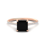 Load image into Gallery viewer, cathedral-hidden-halo-princess-cut-black-diamond-and-diamond-ring-in-rose-gold-FD9788PRRGBLACK-NL-RG.jpg

