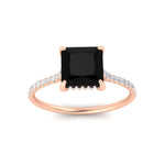 Load image into Gallery viewer, cathedral-hidden-halo-princess-cut-black-diamond-and-diamond-ring-in-rose-gold-FD9788PRRGBLACK-NL-RG.jpg
