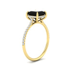 Load image into Gallery viewer, cathedral-hidden-halo-princess-cut-black-diamond-and-diamond-ring-in-yellow-gold-FD9788PRRGBLACK-NL-YG.jpg
