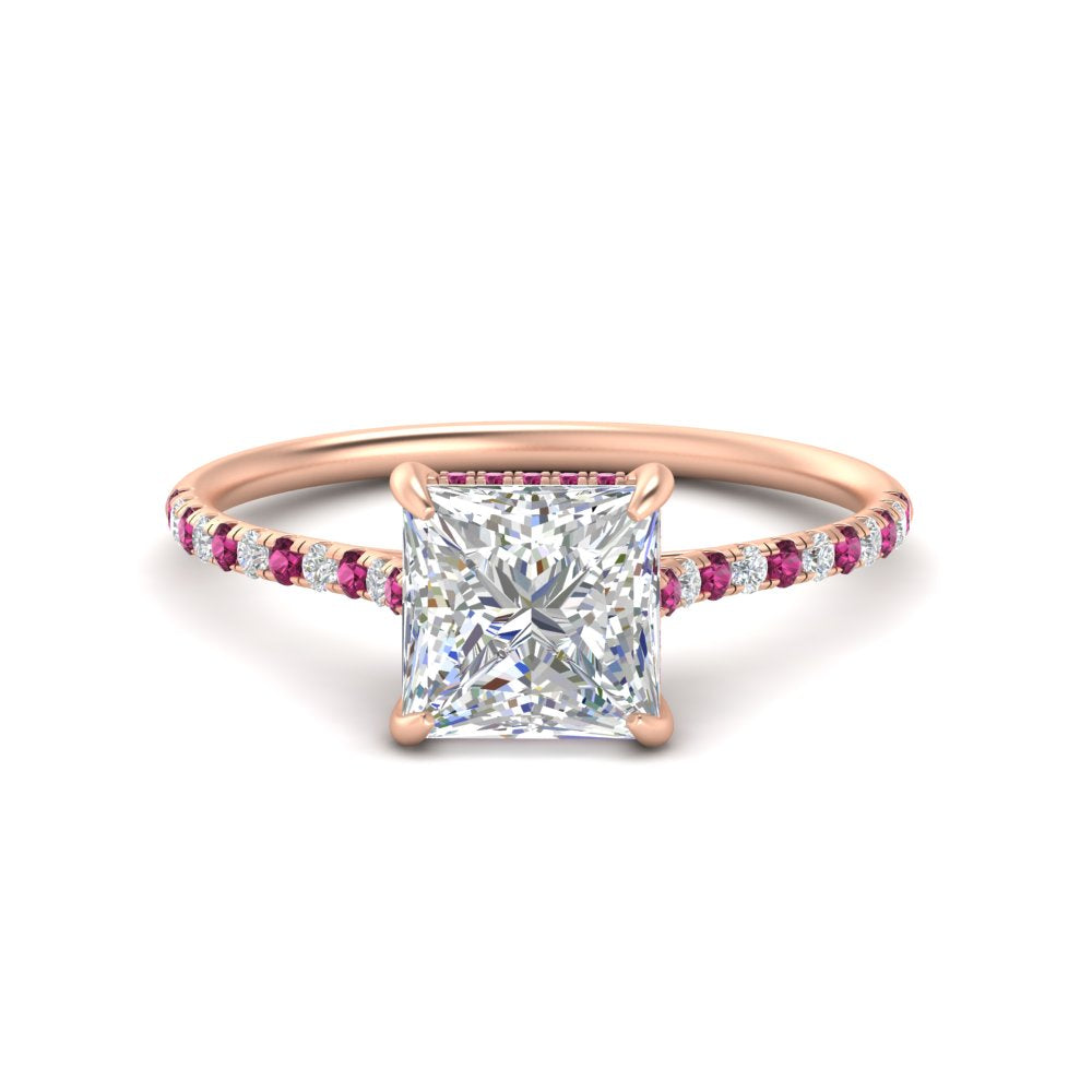 cathedral-hidden-halo-princess-cut-pink-sapphire-ring-in-rose-gold-FD9788PRRGSADRPI-NL-RG