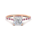 Thumbnail 11 - cathedral-hidden-halo-princess-cut-pink-sapphire-ring-in-rose-gold-FD9788PRRGSADRPI-NL-RG