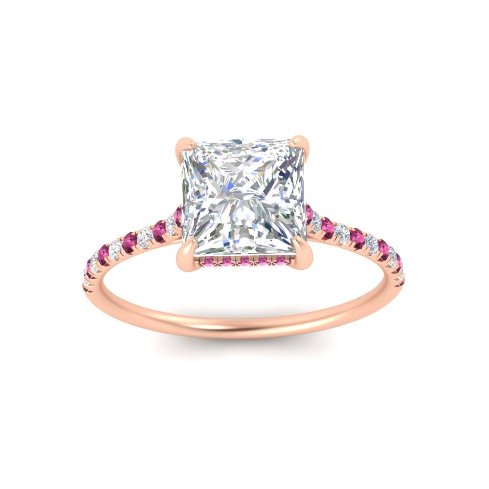 cathedral-hidden-halo-princess-cut-pink-sapphire-ring-in-rose-gold-FD9788PRRGSADRPI-NL-RG