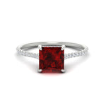 Load image into Gallery viewer, cathedral-hidden-halo-princess-cut-ruby-and-diamond-ring-in-white-gold-FD9788PRRGRUDR-NL-WG.jpg
