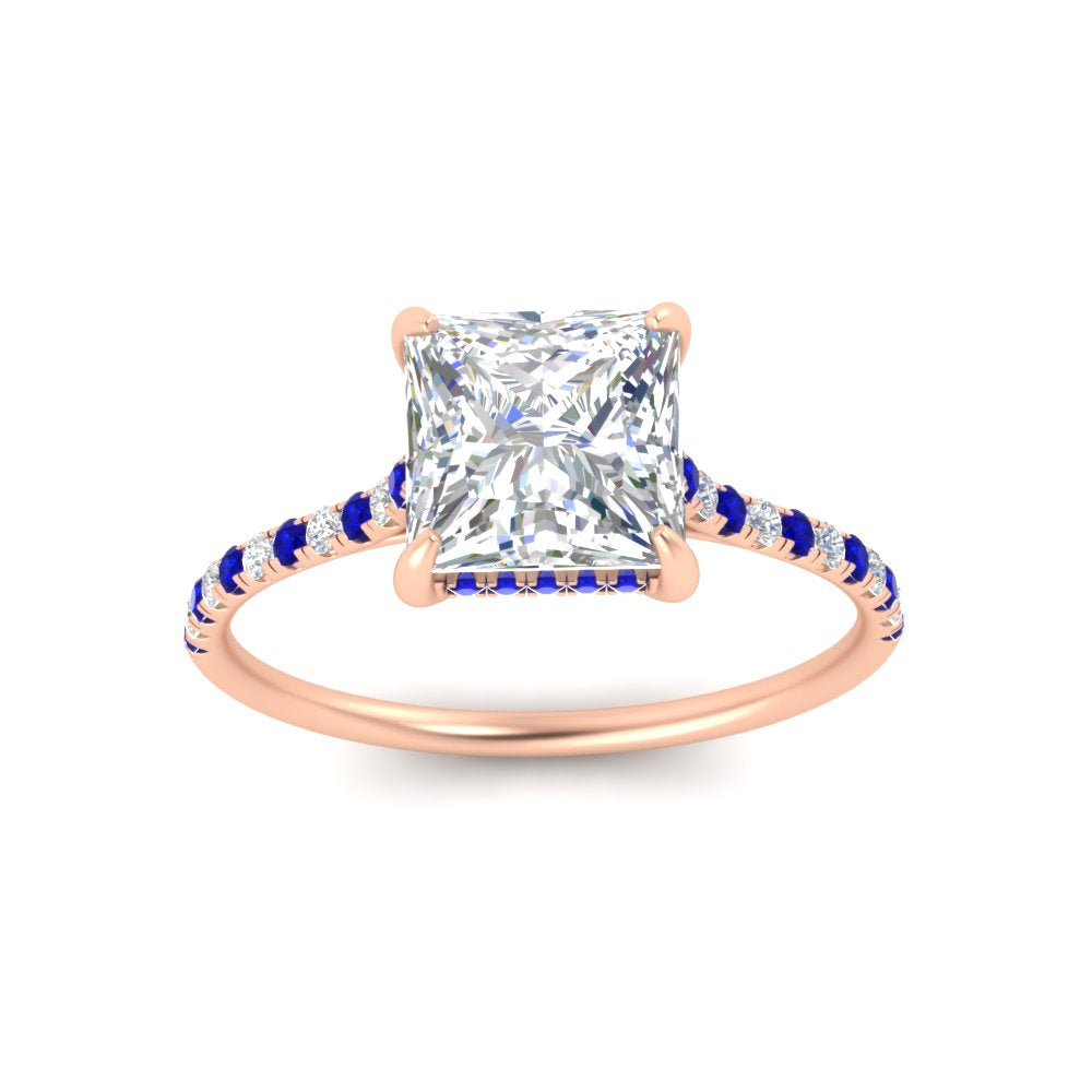 cathedral-hidden-halo-princess-cut-sapphire-ring-in-rose-gold-FD9788PRRGSABL-NL-RG
