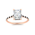 Thumbnail 28 - cathedral-hidden-halo-radiant-cut-black-diamond-ring-in-rose-gold-FD9788RARGBLACK-NL-RG