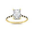 Thumbnail 88 - cathedral-hidden-halo-radiant-cut-black-diamond-ring-in-yellow-gold-FD9788RARGBLACK-NL-YG