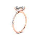 Load image into Gallery viewer, cathedral-hidden-halo-radiant-cut-diamond-ring-in-rose-gold-FD9788RAR-NL-RG
