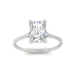 Load image into Gallery viewer, cathedral-hidden-halo-radiant-cut-diamond-ring-in-white-gold-FD9788RAR-NL-WG
