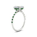 Thumbnail 49 - cathedral-hidden-halo-radiant-cut-emerald-ring-in-white-gold-FD9788RARGEMGR-NL-WG