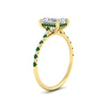 Thumbnail 79 - cathedral-hidden-halo-radiant-cut-emerald-ring-in-yellow-gold-FD9788RARGEMGR-NL-YG