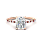 Load image into Gallery viewer, cathedral-hidden-halo-radiant-cut-ruby-ring-in-rose-gold-FD9788RARGRUDR-NL-RG
