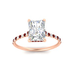 Load image into Gallery viewer, cathedral-hidden-halo-radiant-cut-ruby-ring-in-rose-gold-FD9788RARGRUDR-NL-RG
