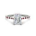 Thumbnail 51 - cathedral-hidden-halo-radiant-cut-ruby-ring-in-white-gold-FD9788RARGRUDR-NL-WG
