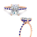 Thumbnail 12 - cathedral-hidden-halo-radiant-cut-sapphire-ring-in-rose-gold-FD9788RARGSABL-NL-RG