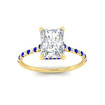 Load image into Gallery viewer, cathedral-hidden-halo-radiant-cut-sapphire-ring-in-yellow-gold-FD9788RARGSABL-NL-YG
