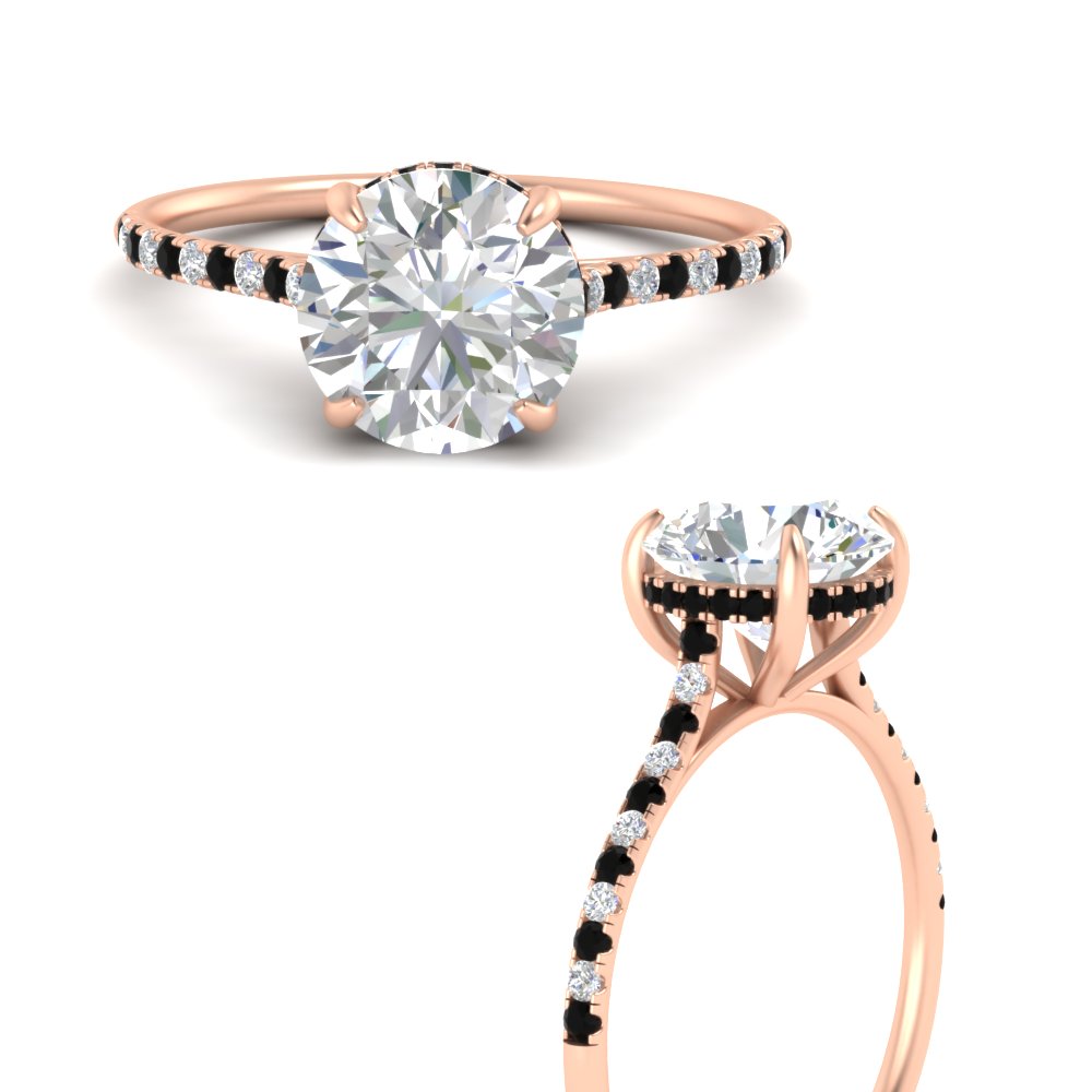 cathedral-hidden-halo-round-cut-black-diamond-ring-in-rose-gold-FD9788RORGBLACK-NL-RG