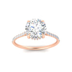 Load image into Gallery viewer, cathedral-hidden-halo-round-cut-diamond-ring-in-rose-gold-FD9788ROR-NL-RG
