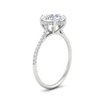 Load image into Gallery viewer, cathedral-hidden-halo-round-cut-diamond-ring-in-white-gold-FD9788ROR-NL-WG
