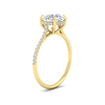 Load image into Gallery viewer, cathedral-hidden-halo-round-cut-diamond-ring-in-yellow-gold-FD9788ROR-NL-YG
