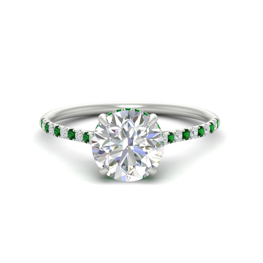 cathedral-hidden-halo-round-cut-emerald-ring-in-white-gold-FD9788RORGEMGR-NL-WG