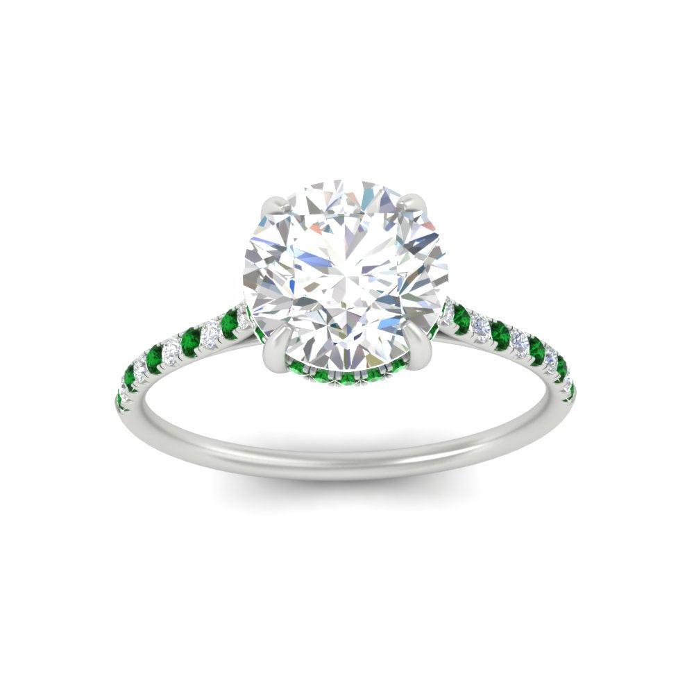 cathedral-hidden-halo-round-cut-emerald-ring-in-white-gold-FD9788RORGEMGR-NL-WG