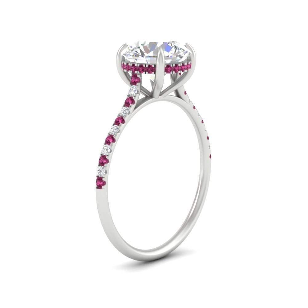 cathedral-hidden-halo-round-cut-pink-sapphire-ring-in-white-gold-FD9788RORGSADRPI-NL-WG