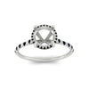 Load image into Gallery viewer, cathedral-hidden-halo-semi-mount-black-diamond-ring-in-white-gold-FD9788SMRGBLACK-NL-WG