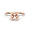 Load image into Gallery viewer, cathedral-hidden-halo-semi-mount-diamond-ring-in-rose-gold-FD9788SMR-NL-RG