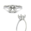 Load image into Gallery viewer, cathedral-hidden-halo-semi-mount-diamond-ring-in-white-gold-FD9788SMR-NL-WG