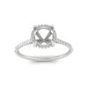 Load image into Gallery viewer, cathedral-hidden-halo-semi-mount-diamond-ring-in-white-gold-FD9788SMR-NL-WG