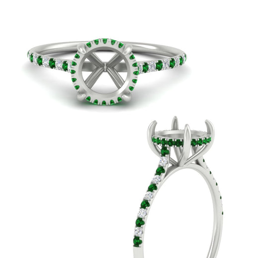 cathedral-hidden-halo-semi-mount-emerald-ring-in-white-gold-FD9788SMRGEMGR-NL-WG