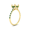Load image into Gallery viewer, cathedral-hidden-halo-semi-mount-emerald-ring-in-yellow-gold-FD9788SMRGEMGR-NL-YG