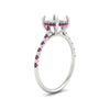 Load image into Gallery viewer, cathedral-hidden-halo-semi-mount-pink-sapphire-ring-in-white-gold-FD9788SMRGSADRPI-NL-WG