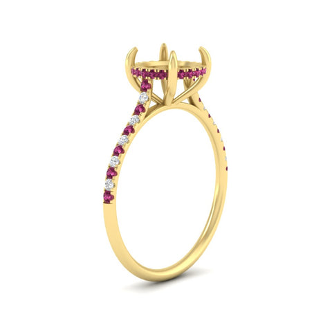 cathedral-hidden-halo-semi-mount-pink-sapphire-ring-in-yellow-gold-FD9788SMRGSADRPI-NL-YG