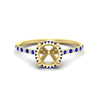 Load image into Gallery viewer, cathedral-hidden-halo-semi-mount-sapphire-ring-in-yellow-gold-FD9788SMRGSABL-NL-YG