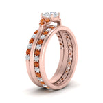 Load image into Gallery viewer, cathedral-multi-stack-orange-sapphire-band-ring-in-FD9275ROGSAOR-NL-RG
