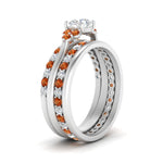 Load image into Gallery viewer, cathedral-multi-stack-orange-sapphire-band-ring-in-FD9275ROGSAOR-NL-WG
