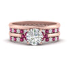 Load image into Gallery viewer, cathedral-multi-stack-pink-sapphire-band-ring-in-FD9275ROGSADRPI-NL-RG