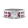 Load image into Gallery viewer, cathedral-multi-stack-pink-sapphire-band-ring-in-FD9275ROGSADRPI-NL-WG