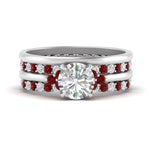 Load image into Gallery viewer, cathedral-multi-stack-ruby-band-ring-in-FD9275ROGRUDR-NL-WG
