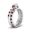 Load image into Gallery viewer, cathedral-multi-stack-ruby-band-ring-in-FD9275ROGRUDR-NL-WG