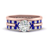 Load image into Gallery viewer, cathedral-multi-stack-sapphire-band-ring-in-FD9275ROGSABL-NL-RG