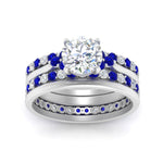 Load image into Gallery viewer, cathedral-multi-stack-sapphire-band-ring-in-FD9275ROGSABL-NL-WG
