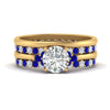 Load image into Gallery viewer, cathedral-multi-stack-sapphire-band-ring-in-FD9275ROGSABL-NL-YG
