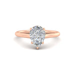 Load image into Gallery viewer, cathedral-setting-pear-diamond-solitaire-ring-in-rose-gold-FD11296PER-NL-RG