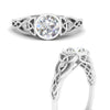 Load image into Gallery viewer, cceltic-bezel-set-lab-grown-round-diamond-engagement-ring-in-platinum-FD10030RORANGLE3-NL-WG